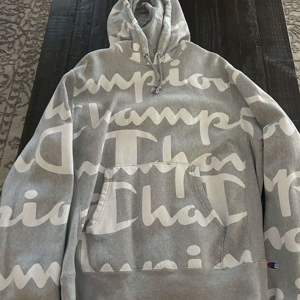 Champion Heather Gray Hoodie